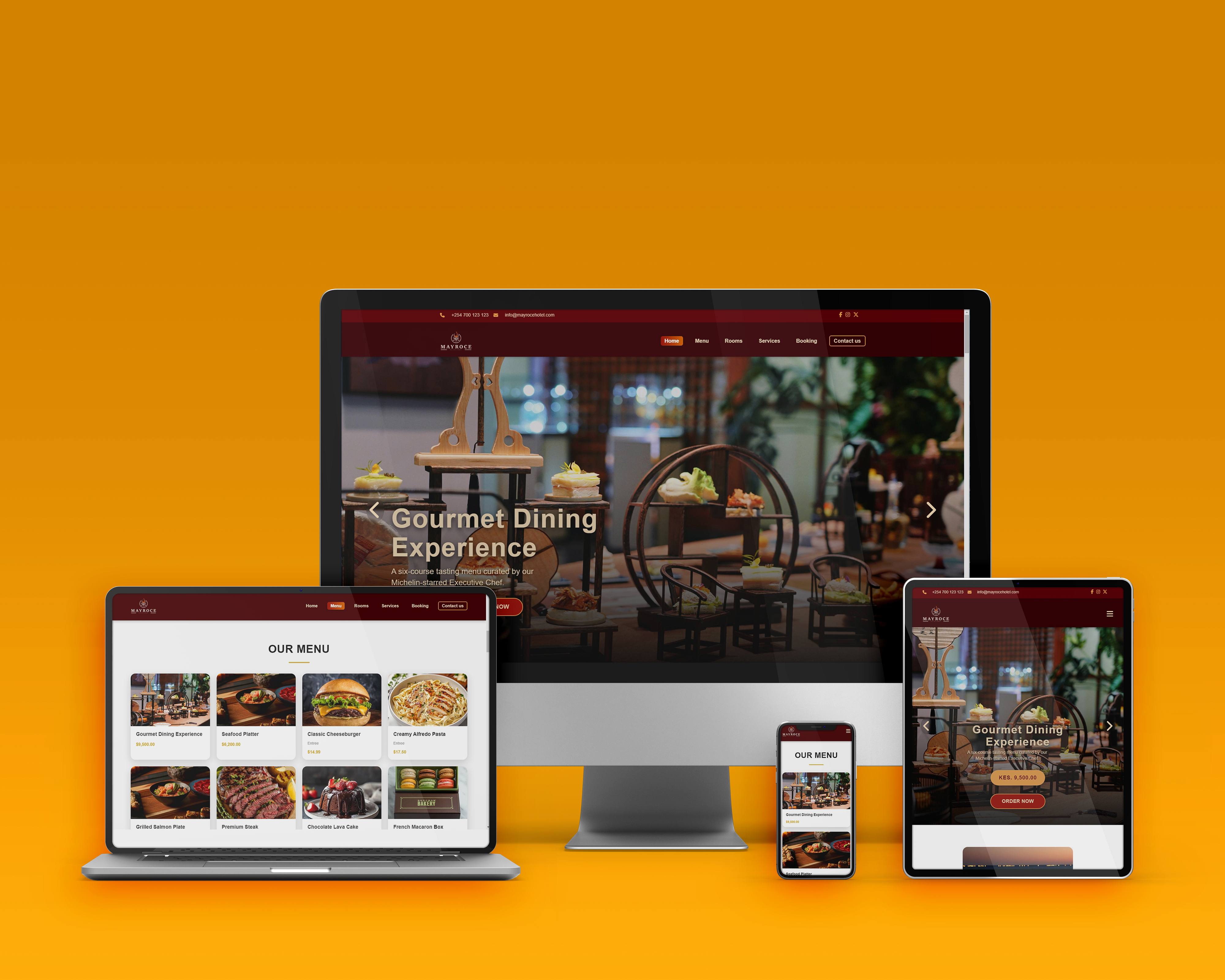 Mayroce Hotel Hub: Luxury Digital Front-End
