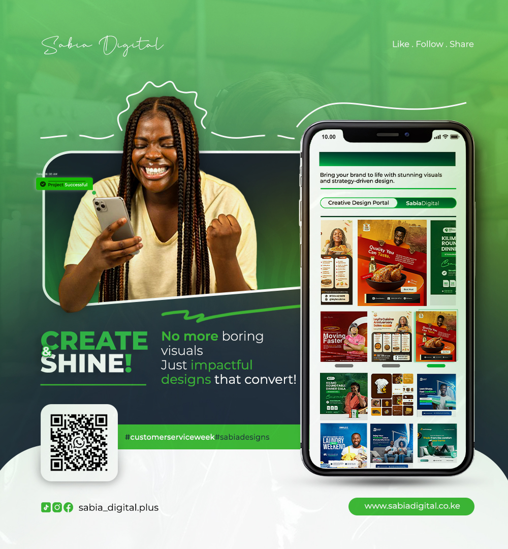 Marketing Collaterals & Flyers - Sabia Digital Flyer