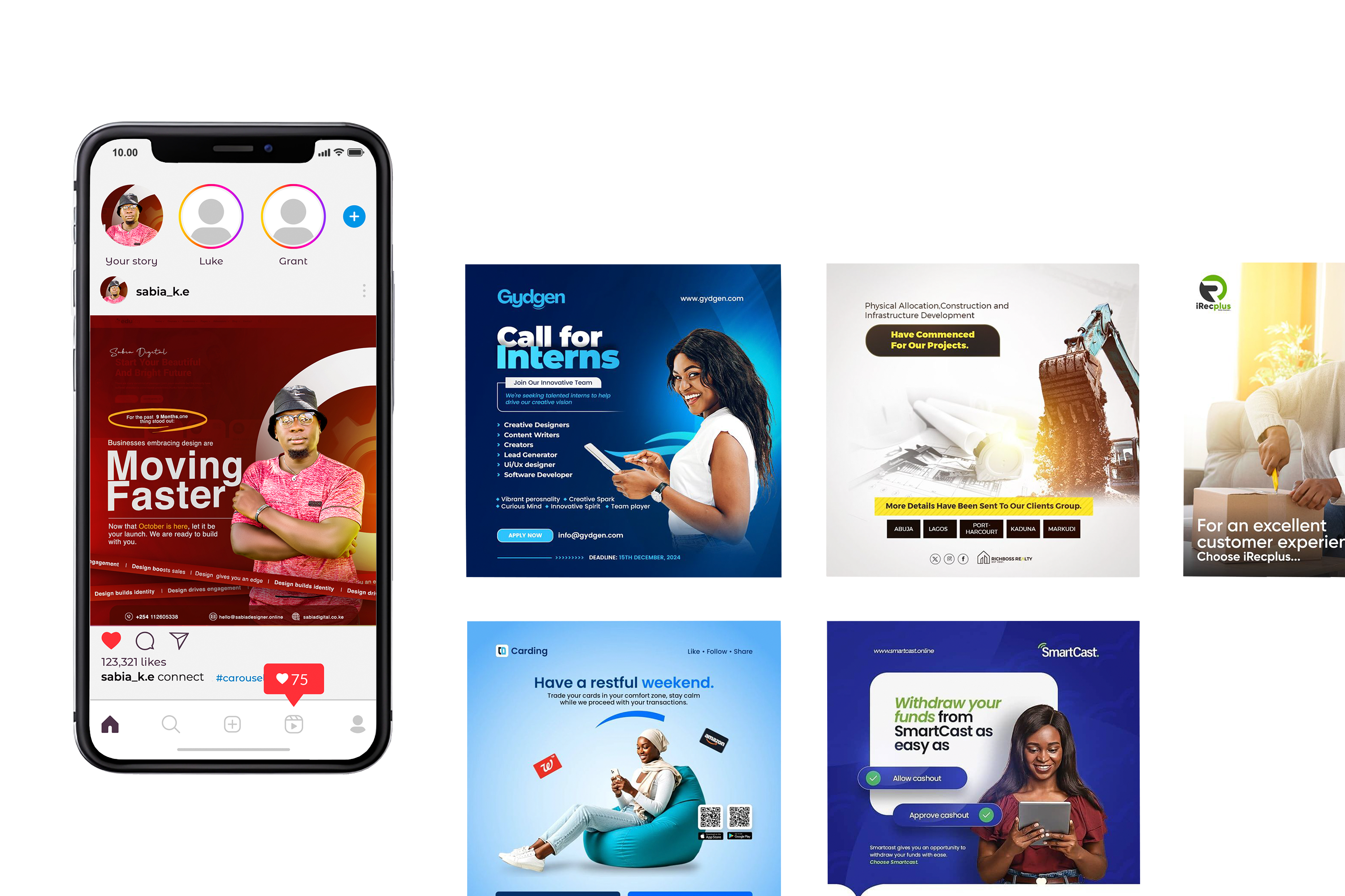 Marketing Collaterals & Flyers - Instagram