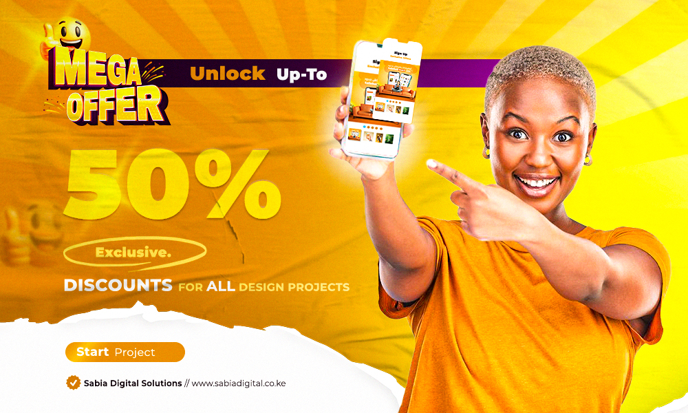 Marketing Collaterals & Flyers - Sabia Digital Flyer- Ad